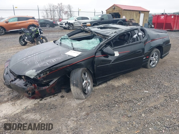 2004 Chevrolet Monte Carlo SS Supercharged z VIN 2G1WZ121849369527, wystawiony jako IAAI lot #40759718 z przebiegiem 124 470 mil mil oraz . Historia ofert i sprzedaży dostępna na DreamBid. Obrazek 2.