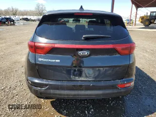 2018 Kia Sportage LX with VIN KNDPM3AC5J7473947, listed as a Copart auction lot 53910025 with 89,230 mi miles and Clean Title. Bid and sale history available at carsss.com. Image 6.