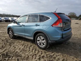 2014 Honda CR-V EX-L with VIN 2HKRM4H7XEH686529, listed as a Copart auction lot 51066765 with 92,065 mi miles and Salvage Title. Bid and sale history available at carsss.com. Image 2.