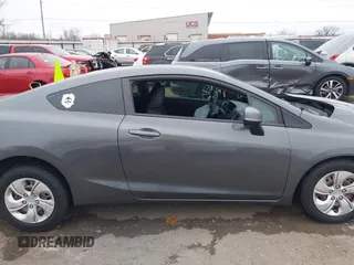 2013 Honda Civic Cpe LX with VIN 2HGFG3B59DH521768, listed as a IAAI auction lot 41231533 with 256,349 mi miles. Bid and sale history available at carsss.com. Image 13.