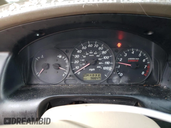 2002 Mazda MPV LX with VIN JM3LW28J120310009, listed as a Copart auction lot 51272115 with 98,847 mi miles and Salvage title. Bid and sale history available at DreamBid. Image 9.