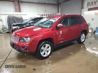 2015 Jeep Compass High Altitude Edition with VIN 1C4NJDEB0FD303141, listed as a Copart auction lot 49101085 with 134,445 mi miles and Salvage Title. Bid and sale history available at carsss.com. Image 1.