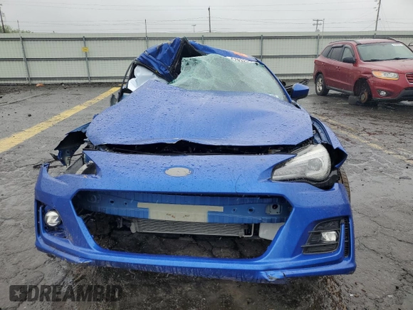 2017 Subaru BRZ Limited with VIN JF1ZCAC11H8600540, listed as a Copart auction lot 57932305 with Not provided miles and Salvage title. Bid and sale history available at DreamBid. Image 5.