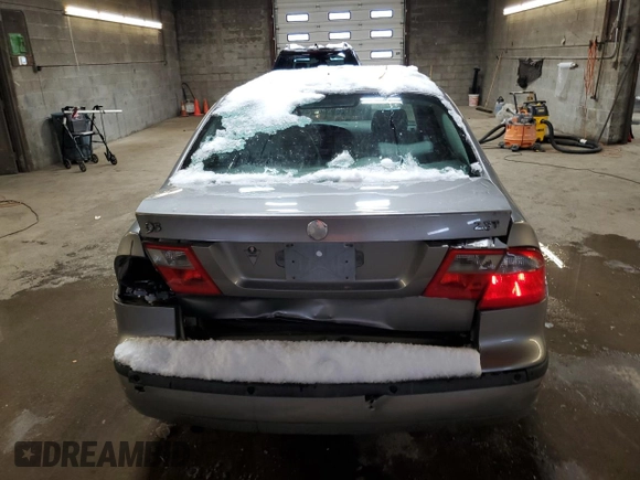 2005 Saab 9-5 Arc with VIN YS3ED49A153521062, listed as a Copart auction lot 83991964 with 107,668 mi miles and Salvage Title. Bid and sale history available at carsss.com. Image 6.