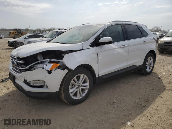 2020 Ford Edge SEL с VIN 2FMPK4J91LBA69663, выставлен на аукционе Copart как лот 50611005 с пробегом 61 534 миль миль и Списание • Salvage title. История ставок и продаж доступна на DreamBid. Изображение 1.