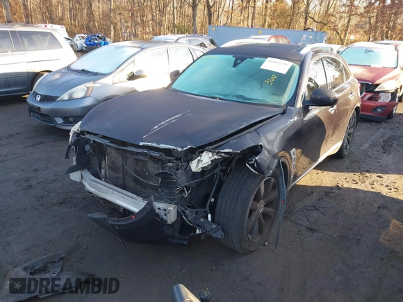 2010 Infiniti FX with VIN JN8AS1MW9AM853823, listed as a IAAI auction lot 41082325 with 137,096 mi miles. Bid and sale history available at carsss.com. Image 6.
