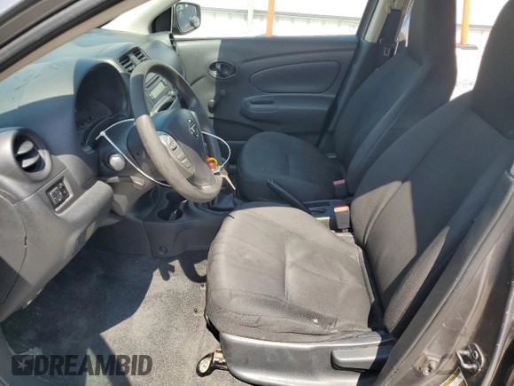 2017 Nissan Versa S with VIN 3N1CN7AP6HL849747, listed as a Copart auction lot 62293315 with 155,324 mi miles and Salvage title. Bid and sale history available at DreamBid. Image 7.