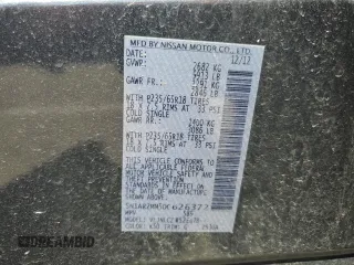 2013 Nissan Pathfinder SL with VIN 5N1AR2MM5DC626372, listed as a Copart auction lot 63845415 with 192,187 mi miles and Salvage title. Bid and sale history available at DreamBid. Image 13.