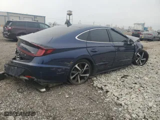2022 Hyundai Sonata SEL Plus with VIN 5NPEJ4J26NH148626, listed as a Copart auction lot 51487385 with 0 mi miles and Clean Title. Bid and sale history available at carsss.com. Image 3.