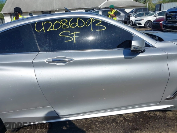 2017 Infiniti Q60 Premium with VIN JN1CV7EK5HM111183, listed as a IAAI auction lot 42086093 with 74,435 mi miles and . Bid and sale history available at DreamBid. Image 12.