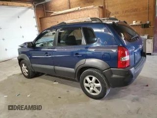 2005 Hyundai Tucson GLS with VIN KM8JN12D35U072088, listed as a Copart auction lot 65343044 with 191,437 mi miles and Salvage Title. Bid and sale history available at carsss.com. Image 2.