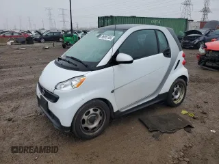 2015 Smart fortwo Passion with VIN WMEEJ3BA3FK791701, listed as a Copart auction lot 86552704 with 27,313 mi miles and Salvage Title. Bid and sale history available at carsss.com. Image 1.
