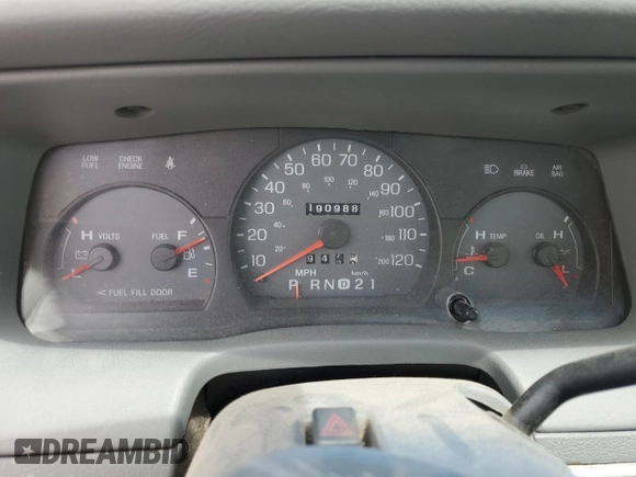 2004 Mercury Grand Marquis LS Premium z VIN 2MEFM75WX4X646351, wystawiony jako Copart lot #56770455 z przebiegiem 190 988 mil mil oraz Szkoda całkowita • Salvage title. Historia ofert i sprzedaży dostępna na DreamBid. Obrazek 9.