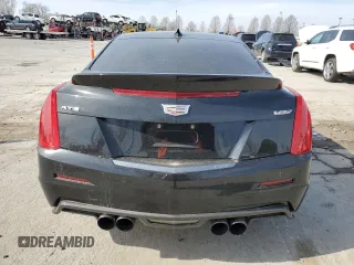 2017 Cadillac ATS-V with VIN 1G6AN1RY1H0201201, listed as a Copart auction lot 49400535 with 27,588 mi miles and Salvage Title. Bid and sale history available at carsss.com. Image 6.