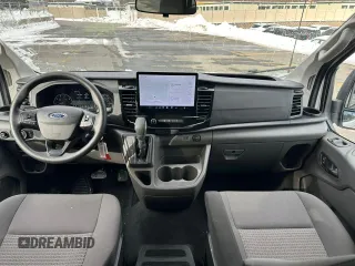 2023 Ford Transit Passenger XL with VIN 1FBAX2YG2PKB56430, listed as a Copart auction lot 44988825 with 22,570 mi miles and Non Repairable. Bid and sale history available at carsss.com. Image 6.
