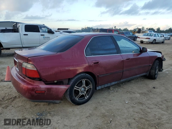 1997 Honda Accord LX with VIN 1HGCD5637VA275710, listed as a Copart auction lot 69041584 with 197,622 mi miles and Salvage Title. Bid and sale history available at carsss.com. Image 3.