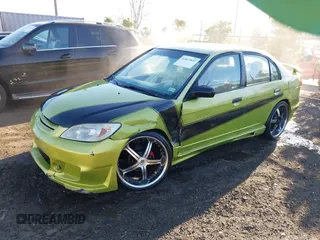 2004 Honda Civic VP with VIN 1HGES16334L006663, listed as a IAAI auction lot 41813852 with 293,368 mi miles. Bid and sale history available at carsss.com. Image 6.
