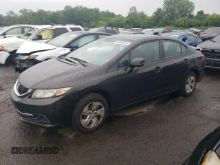 2013 Honda Civic LX z VIN 2HGFB2F59DH536080, wystawiony jako Copart lot #60353515 z przebiegiem 251 126 mil mil oraz Szkoda całkowita • Salvage title. Historia ofert i sprzedaży dostępna na DreamBid. Obrazek 1.