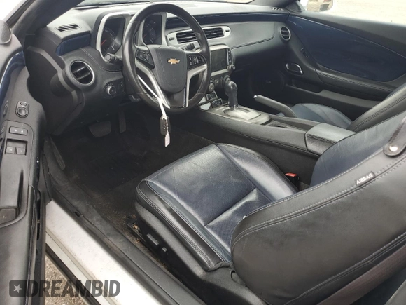 2014 Chevrolet Camaro LT with VIN 2G1FC1E3XE9255321, listed as a Copart auction lot 59483375 with 127,113 mi miles and Salvage title. Bid and sale history available at DreamBid. Image 8.