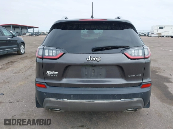 2020 Jeep Cherokee Limited with VIN 1C4PJMDX4LD589884, listed as a IAAI auction lot 41917930 with 57,703 mi miles and . Bid and sale history available at DreamBid. Image 16.