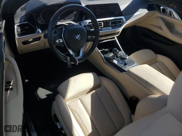 2021 BMW 4 Series 430i with VIN WBA53AP03MCF97965, listed as a Copart auction lot 82152154 with 41,854 mi miles and Salvage Title. Bid and sale history available at DreamBid. Image 8.