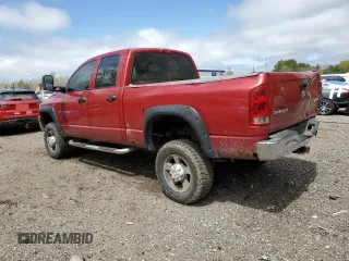 2006 Dodge 3500 SLT z VIN 3D7LX38C36G126808, wystawiony jako Copart lot #55841385 z przebiegiem 384 279 mil mil oraz Czysty tytuł • Clean title. Historia ofert i sprzedaży dostępna na DreamBid. Obrazek 2.