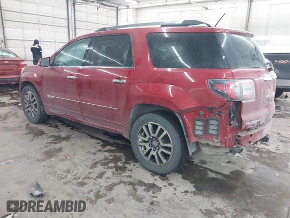 2014 GMC Acadia Denali z VIN 1GKKVTKD5EJ275431, wystawiony jako IAAI lot #41564082 z przebiegiem 89 393 mil mil oraz . Historia ofert i sprzedaży dostępna na DreamBid. Obrazek 3.