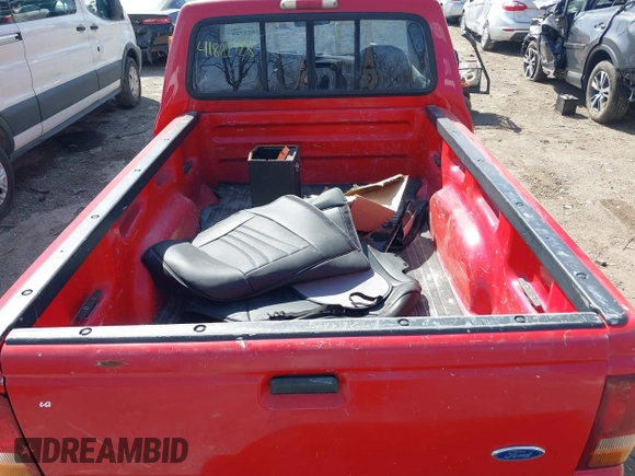 1997 Ford Ranger XLT with VIN 1FTCR10A4VPB39564, listed as a IAAI auction lot 41822728 with 138,568 mi miles. Bid and sale history available at carsss.com. Image 8.
