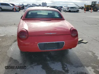 2002 Ford Thunderbird Hardtop Premium with VIN 1FAHP60A42Y103569, listed as a Copart auction lot 87278724 with Not Provided miles and Salvage Title. Bid and sale history available at DreamBid. Image 6.