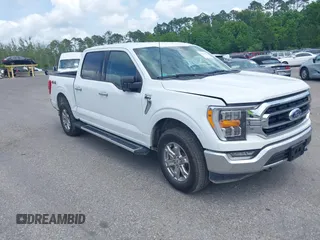 2022 Ford F-150 XL with VIN 1FTFW1E52NFB50568, listed as a IAAI auction lot 42061972 with 65,065 mi miles and . Bid and sale history available at DreamBid. Image 1.