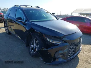 2023 Lexus RX 350 with VIN 2T2BAMBAXPC005107, listed as a IAAI auction lot 42287535 with 51,672 mi miles and . Bid and sale history available at DreamBid. Image 1.