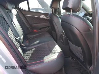 2019 Genesis G70 3.3T Advanced with VIN KMTG34LE1KU014443, listed as a Copart auction lot 76168624 with 44,300 mi miles and Salvage Title. Bid and sale history available at carsss.com. Image 10.