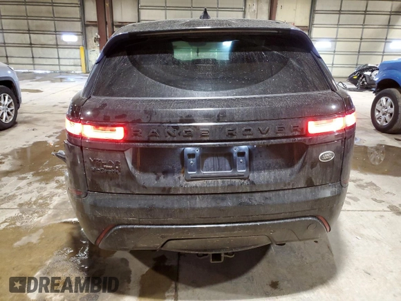 2018 Land Rover Range Rover Velar S with VIN SALYB2RX1JA732456, listed as a Copart auction lot 47495115 with 124,810 mi miles and Salvage title. Bid and sale history available at DreamBid. Image 6.