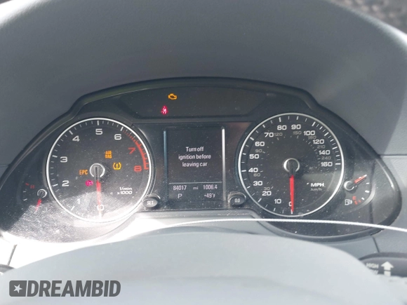 2013 Audi Q5 Premium Plus with VIN WA1LFAFPXDA017291, listed as a IAAI auction lot 42008370 with 84,017 mi miles and . Bid and sale history available at DreamBid. Image 7.