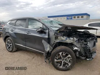 2025 Kia Sportage EX with VIN 5XYK3CDFXSG234983, listed as a Copart auction lot 71977174 with 799 mi miles and Salvage Title. Bid and sale history available at carsss.com. Image 4.