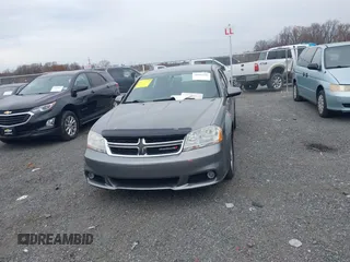 2013 Dodge Avenger SXT with VIN 1C3CDZCB6DN568480, listed as a IAAI auction lot 38104186 with 129,203 mi miles and . Bid and sale history available at DreamBid. Image 12.