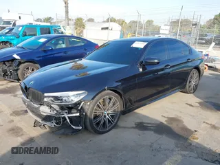 2017 BMW 5 Series 540i with VIN WBAJE5C38HG915154, listed as a IAAI auction lot 41572287 with 87,549 mi miles and . Bid and sale history available at carsss.com. Image 18.