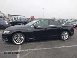2019 Audi A5 Sportback Premium with VIN WAUANCF50KA072515, listed as a IAAI auction lot 41135123 with 30,456 mi miles. Bid and sale history available at carsss.com. Image 14.