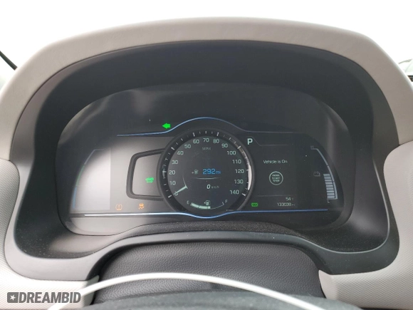 2018 Hyundai Ioniq Hybrid Limited with VIN KMHC85LC4JU064511, listed as a Copart auction lot 44746935 with 133,038 mi miles and Salvage Title. Bid and sale history available at carsss.com. Image 9.