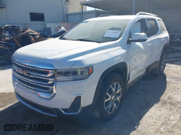 2023 GMC Acadia SLT with VIN 1GKKNML4XPZ180016, listed as a IAAI auction lot 41759086 with 48,631 mi miles and . Bid and sale history available at DreamBid. Image 17.
