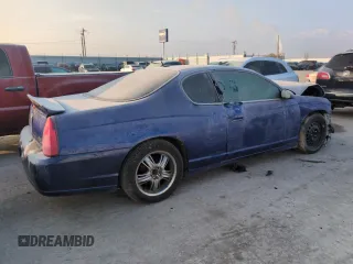 2007 Chevrolet Monte Carlo LT with VIN 2G1WK15K379348694, listed as a Copart auction lot 83013984 with 0 mi miles and Salvage Title. Bid and sale history available at carsss.com. Image 3.
