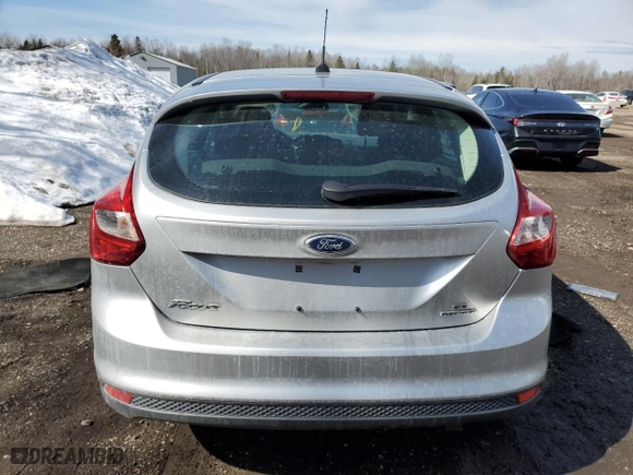 2013 Ford Focus SE with VIN 1FADP3K2XDL214629, listed as a Copart auction lot 47491365 with 186,421 mi miles and Salvage Title. Bid and sale history available at carsss.com. Image 6.