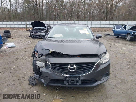 2016 Mazda Mazda6 i Touring with VIN JM1GJ1V56G1462637, listed as a IAAI auction lot 41603296 with 143,931 mi miles. Bid and sale history available at carsss.com. Image 6.