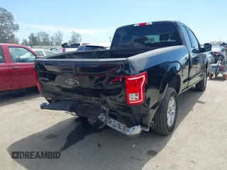 2016 Ford F-150 XL with VIN 1FTEX1CF8GKD24156, listed as a IAAI auction lot 42004255 with 197,009 mi miles and . Bid and sale history available at DreamBid. Image 4.