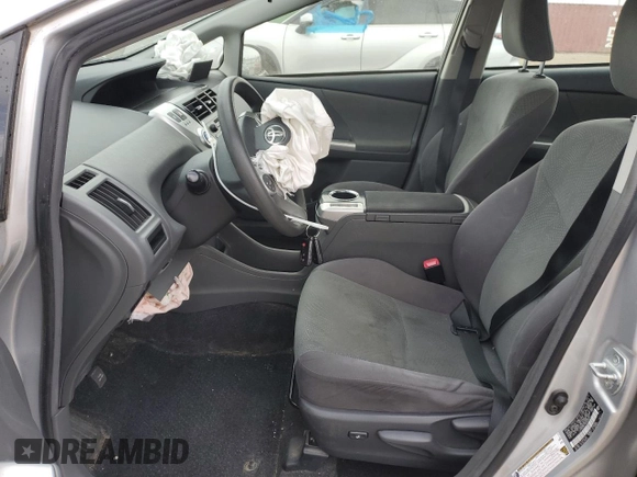 2013 Toyota Prius Two with VIN JTDZN3EUXD3283257, listed as a Copart auction lot 51959725 with 88,533 mi miles and Salvage Title. Bid and sale history available at carsss.com. Image 7.