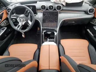 2024 Mercedes-Benz C 300 with VIN W1KAF4GB3RR186116, listed as a Copart auction lot 47445815 with Not provided miles and Salvage title. Bid and sale history available at DreamBid. Image 8.