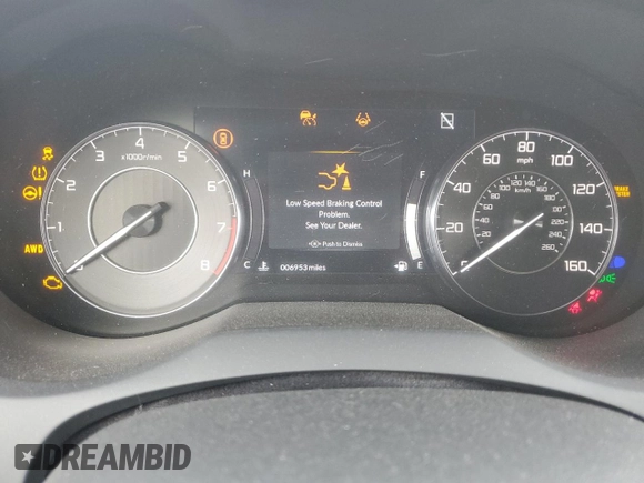 2024 Acura RDX w/Advance Package with VIN 5J8TC2H7XRL023364, listed as a Copart auction lot 78395644 with 6,953 mi miles and Salvage Title. Bid and sale history available at carsss.com. Image 9.