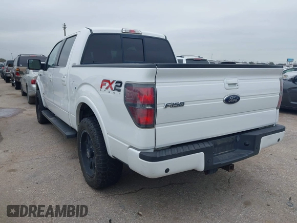 2012 Ford F-150 XL with VIN 1FTFW1CT9CFC24874, listed as a IAAI auction lot 41604316 with 173,526 mi miles. Bid and sale history available at carsss.com. Image 3.