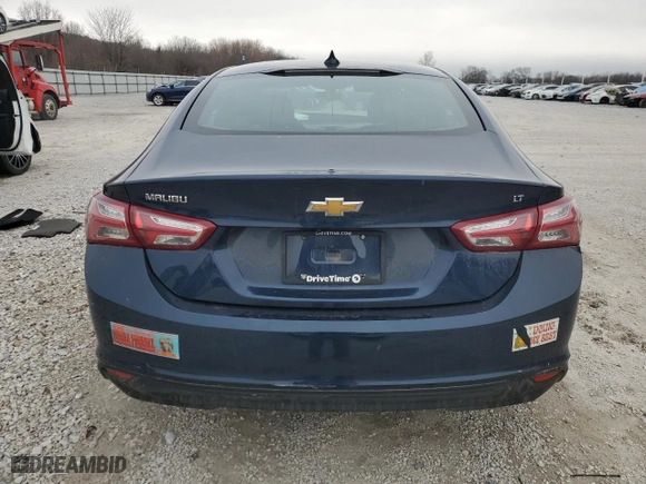 2022 Chevrolet Malibu LT with VIN 1G1ZD5ST6NF131043, listed as a Copart auction lot 43998415 with 56,383 mi miles and Salvage Title. Bid and sale history available at carsss.com. Image 6.