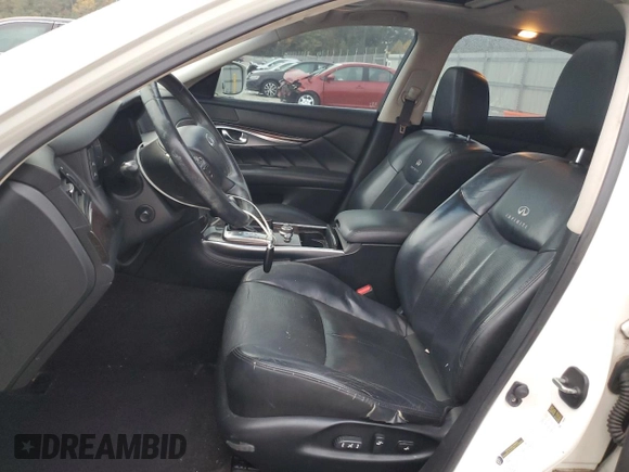 2012 Infiniti M37 with VIN JN1BY1AP6CM333127, listed as a Copart auction lot 78222284 with 202,255 mi miles and Salvage Title. Bid and sale history available at carsss.com. Image 7.
